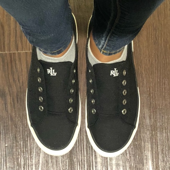 Lauren Ralph Lauren Shoes - LIKE NEW Ralph Lauren Jolie Microfiber Sneakers